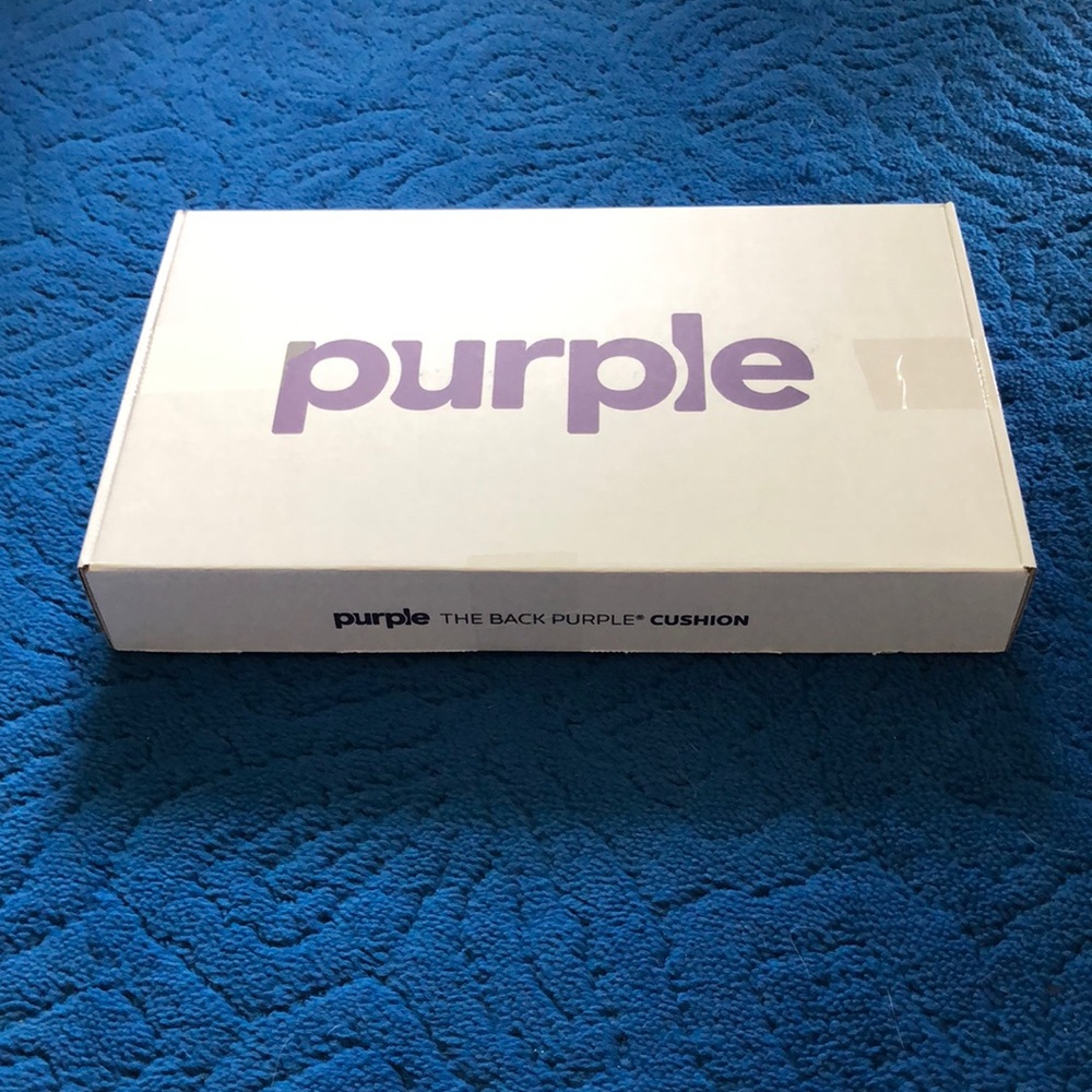 Purple Back Cushion